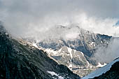 Panorami delle vette dall'Ospizio Sottile sul Colle Valdobbia. Val Sesia 